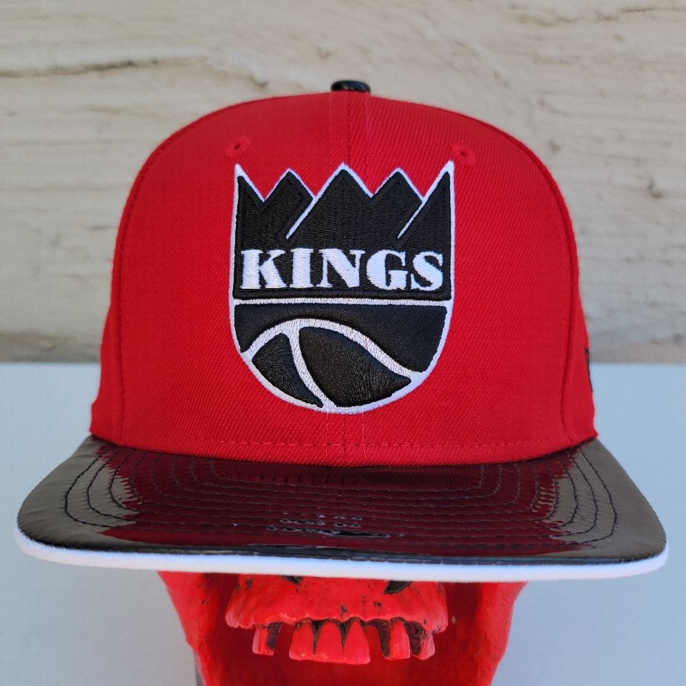 New Era 9Fifty NBA Hardwood Classics Red & Black Sacramento Kings Snapback Hat